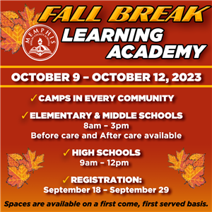 fall break learning academy